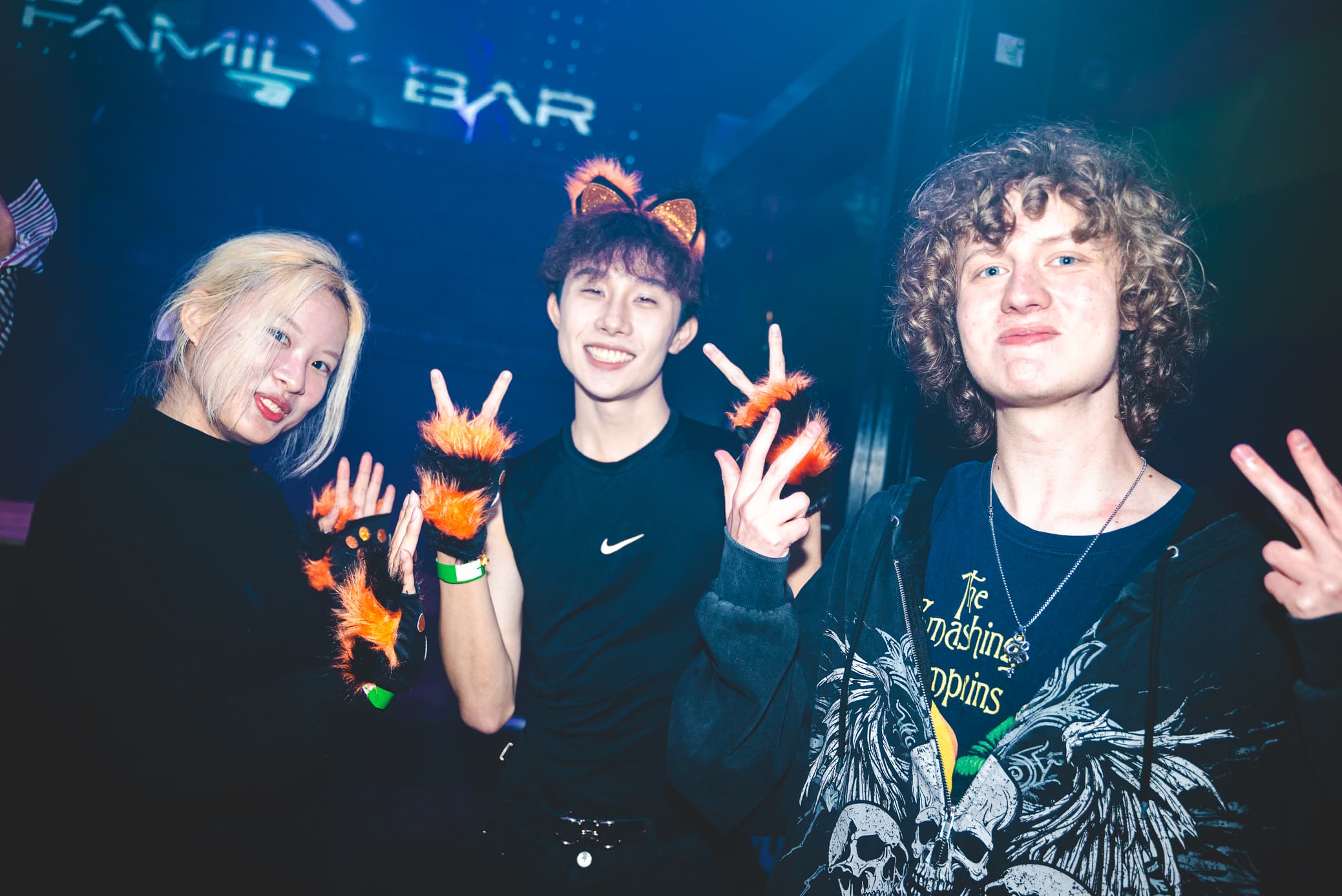 Rainbow Engineering Members at Family Bar